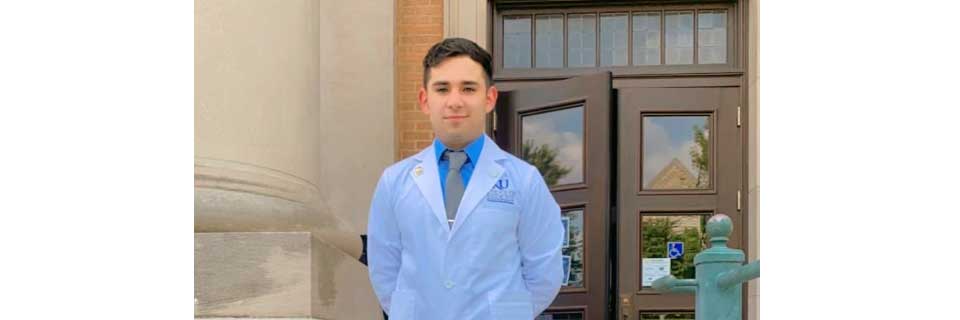 Chava Aguirre Chava Aguirre at his KU Med White Coat Ceremony
