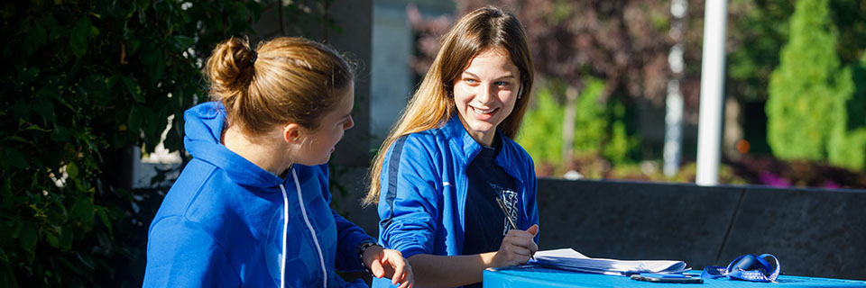 German Minor Students Studying