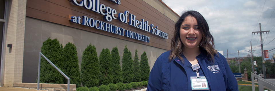 Jennifer Mendoza, BSN student with a criminal justice minor at Saint Luke's College of Nursing and Health Sciences