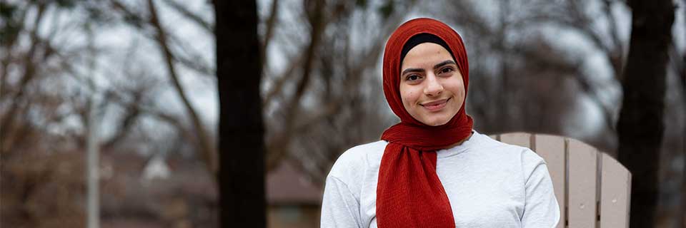 Amna Musallet Amna Musallet at the RU Troost campus