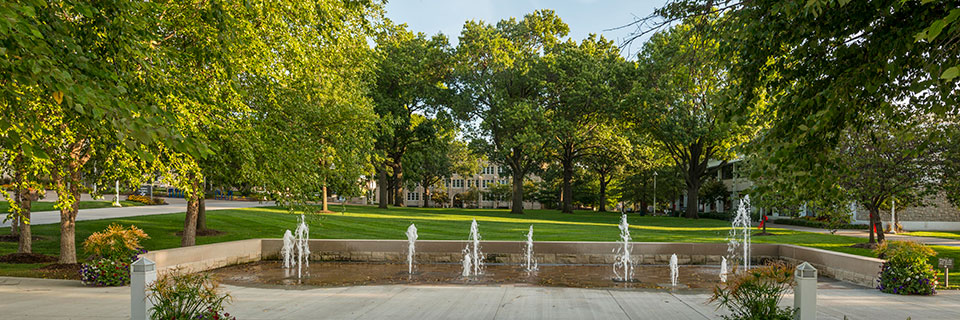Disability Resource Center Rockhurst Campus fountains