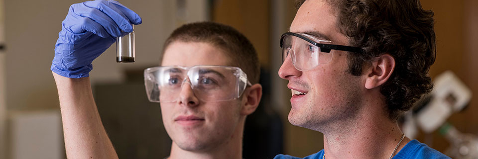 Chemistry Students in lab