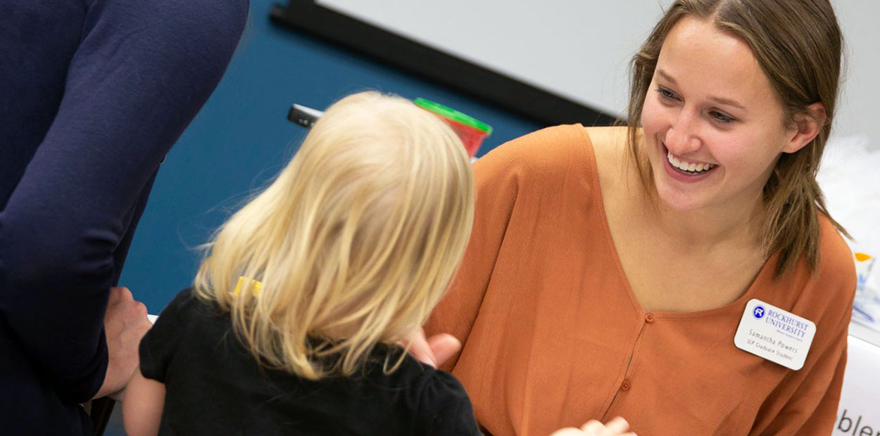 Rockhurst CSD Students Studying Speech Pathology