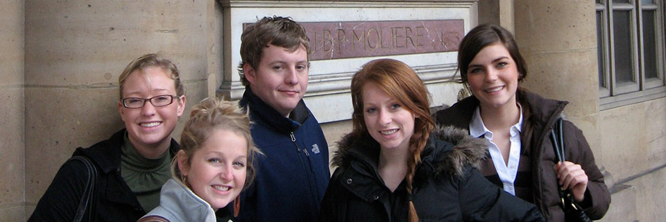 Study Abroad Students in France