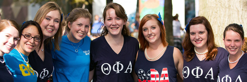 Sorority at Student Fair