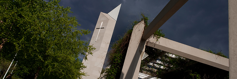 Bell tower and pergola