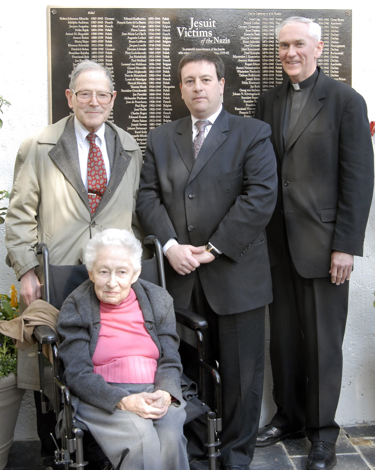 Jesuit Memorial Dedication