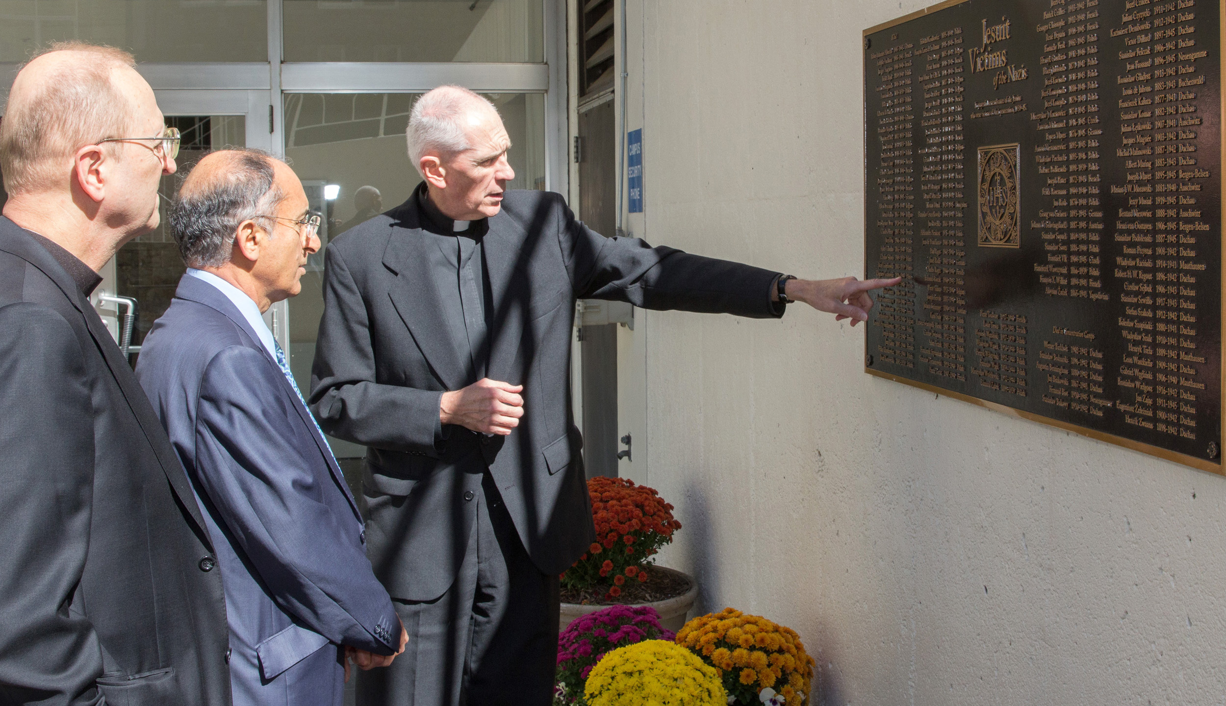 Jesuit Memorial Dedication