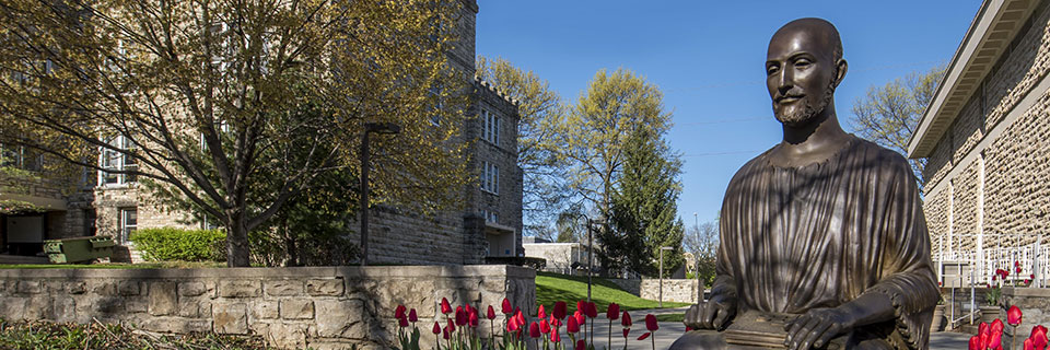 St. Ignatius statue