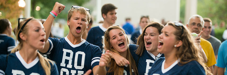 Leadership Opportunities Students celebrating