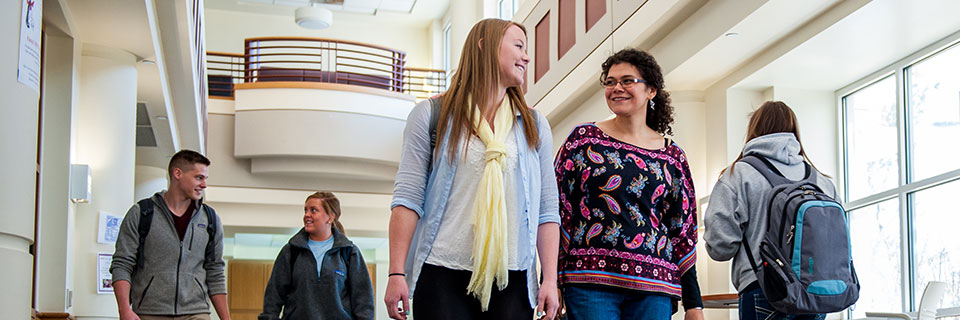 Mathematics Student Learning Outcomes Student talking with professor