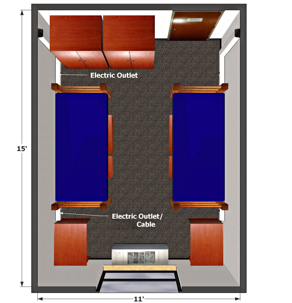 McGee Room Top View Floor Plan