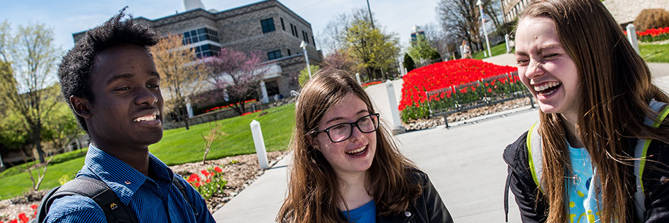 Modern Languages Scholarships Students talking