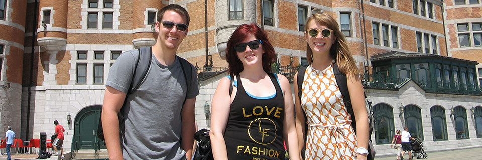 Study Abroad Program Students in Montreal