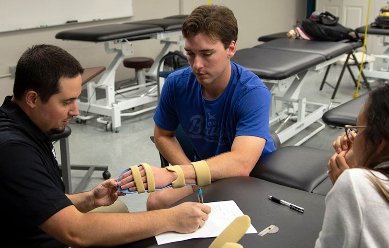 Occupational Therapy Class Musculoskeletal Lab