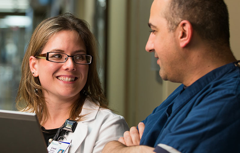 Eligibility Nurses talking