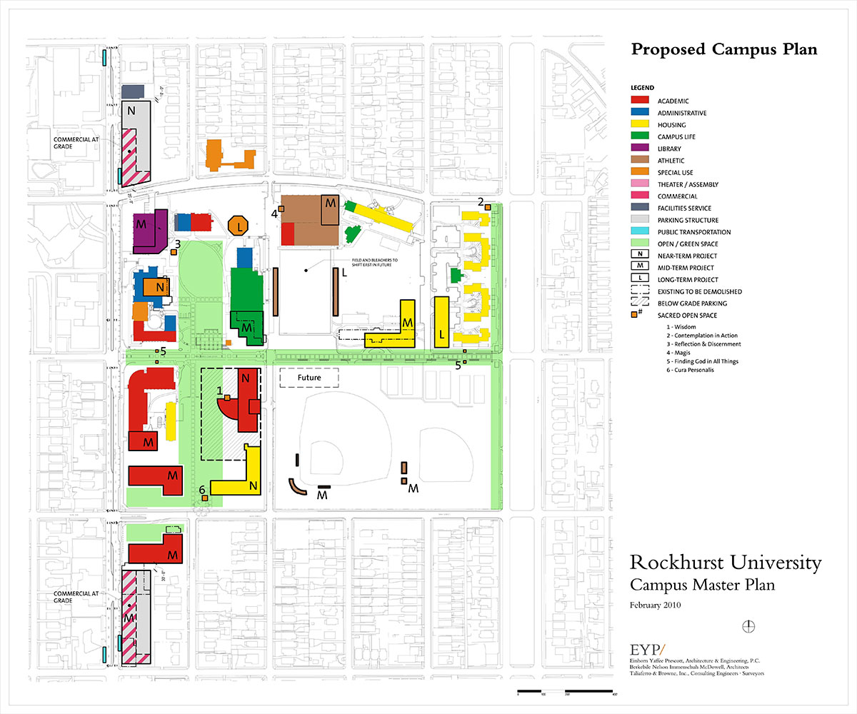 Proposed campus master plan