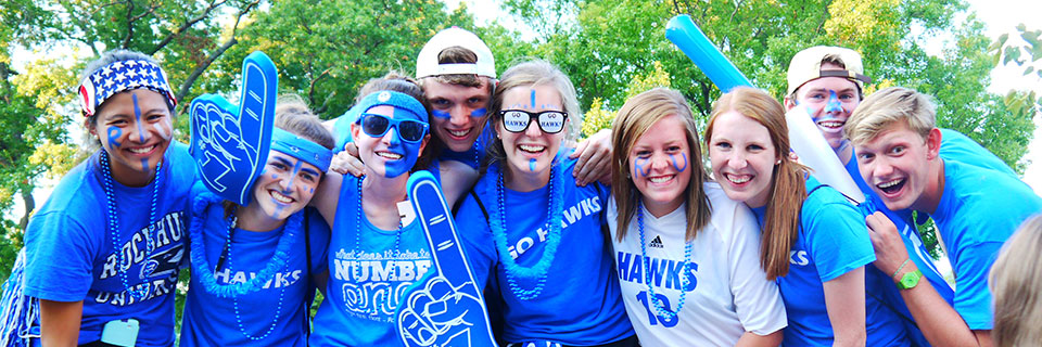Rockhurst Fund Students at orientation