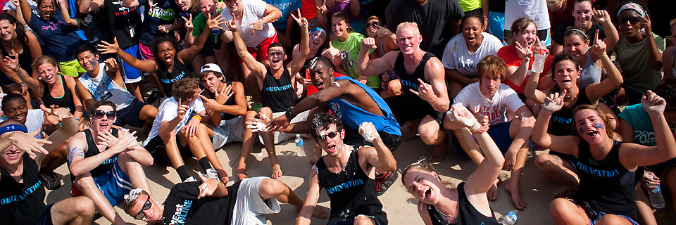 Rockhurst Olympics Rockhurst Olympics students cheering
