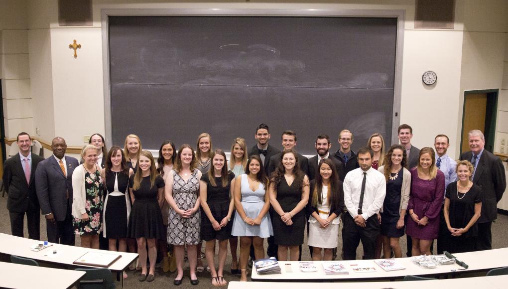 Members of Sigma Pi Sigma at Rockhurst University