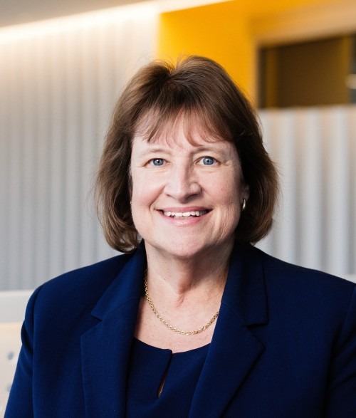 Headshot of Rockhurst University President Sandra Cassady
