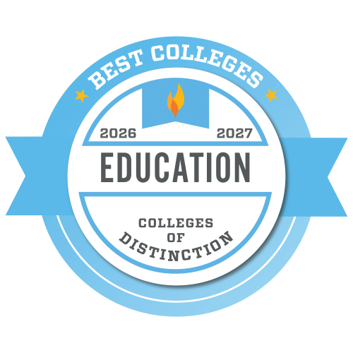 2026-2027 Colleges of Distinction Badge - "Best Colleges - Education"