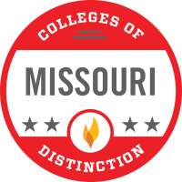 Best Colleges seal: Colleges of Distinction - Missouri