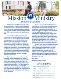 Mission Ministry Oct 25 Newsletter image preview