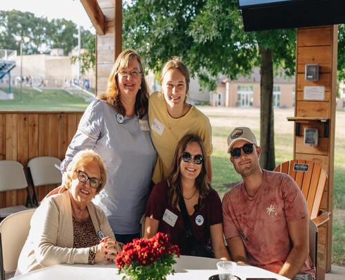 Rockhurst Legacy Family at Family & Alumni Weekend 2022