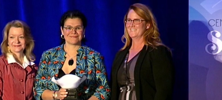 Math Faculty Member Honored With “STEMMy” Award from Central Exchange