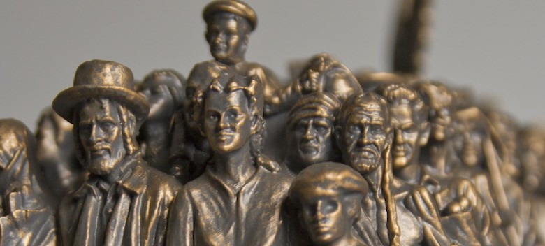 Gift of “Angels Unawares” Sculpture Inspired By Fr. Curran’s Leadership