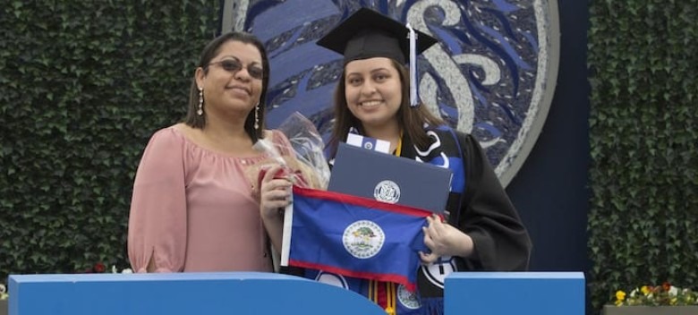 Commencement Is Also Homecoming For Student From Belize