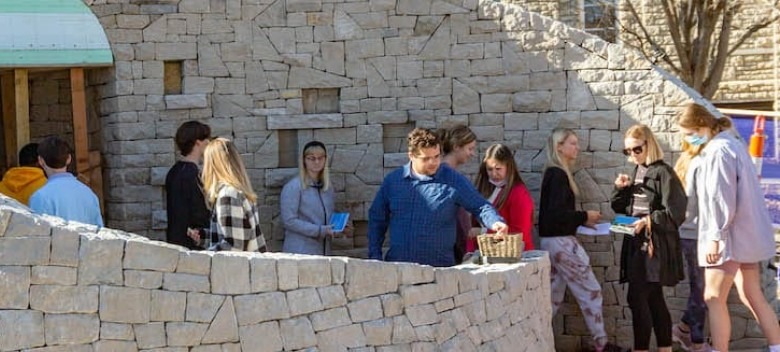 Dedication of Mary Statue Marks New Era for Campus Milestone