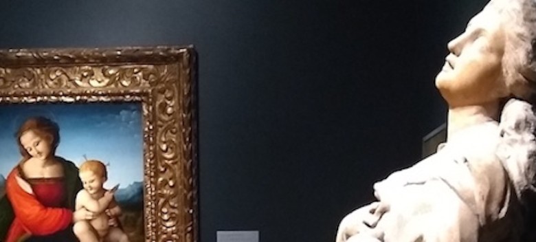 Objects of devotion installation at Nelson Adkins.