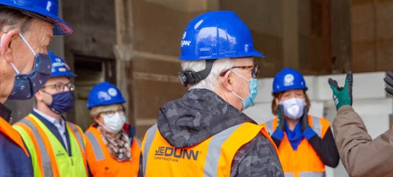Alumni Get First Glimpse Inside Sedgwick Hall