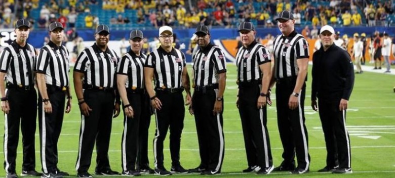Alumnus Recalls Officiating College Football Playoff Semifinal
