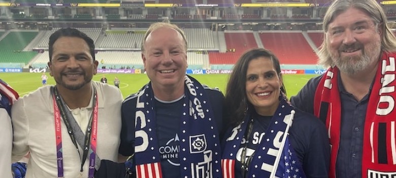 Marketing Faculty Describes Getting Field-Level View of World Cup