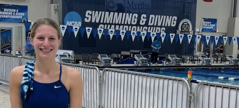 Senior Becomes First RU Diver to Qualify for Nationals