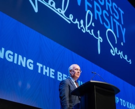 New York Times Columnist to Leadership Crowd: “The Person is the Message”