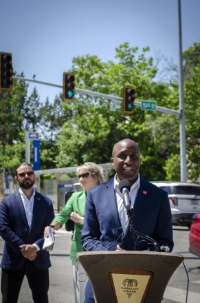 City, University Officials Celebrate New Safety Measures Near Campus