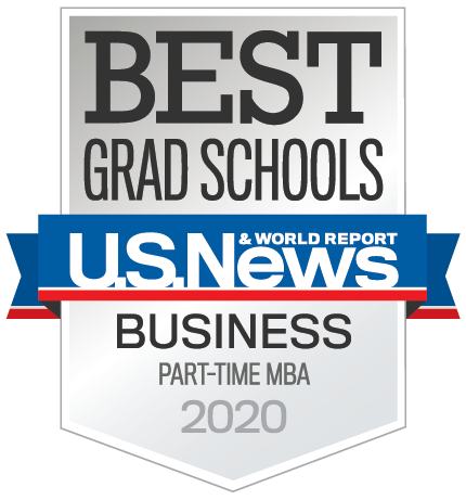US News & World Report Part Time MBA US News & World Report Part Time MBA badge