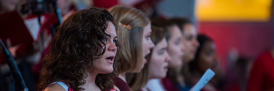 Music Women's choir singing